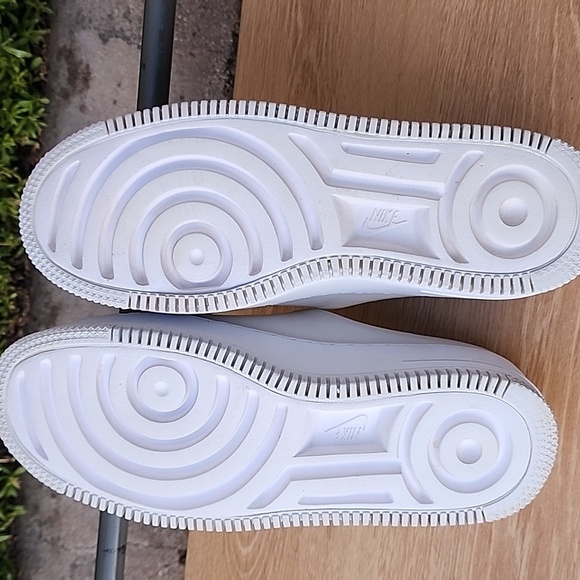 Nike Air Force 1 Lover XX Womens Size 9 Shoes Mules Slides Sneakers Off White - Picture 7 of 9